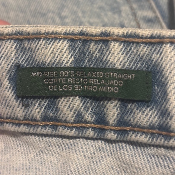 Wild Fable LOW RISE 9O'S FELAXED STRAIGHT JEANS - SIZE 16 - Picture 4 of 4